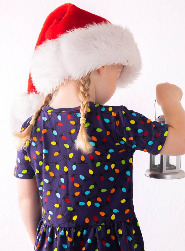 FRED & NOAH Tree Lights Dress 1-2 Years